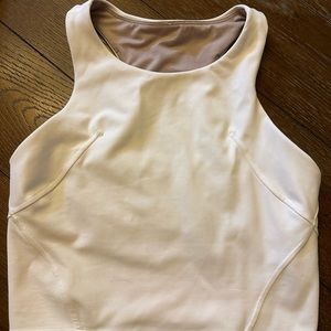 Lululemon Align crop halter top.